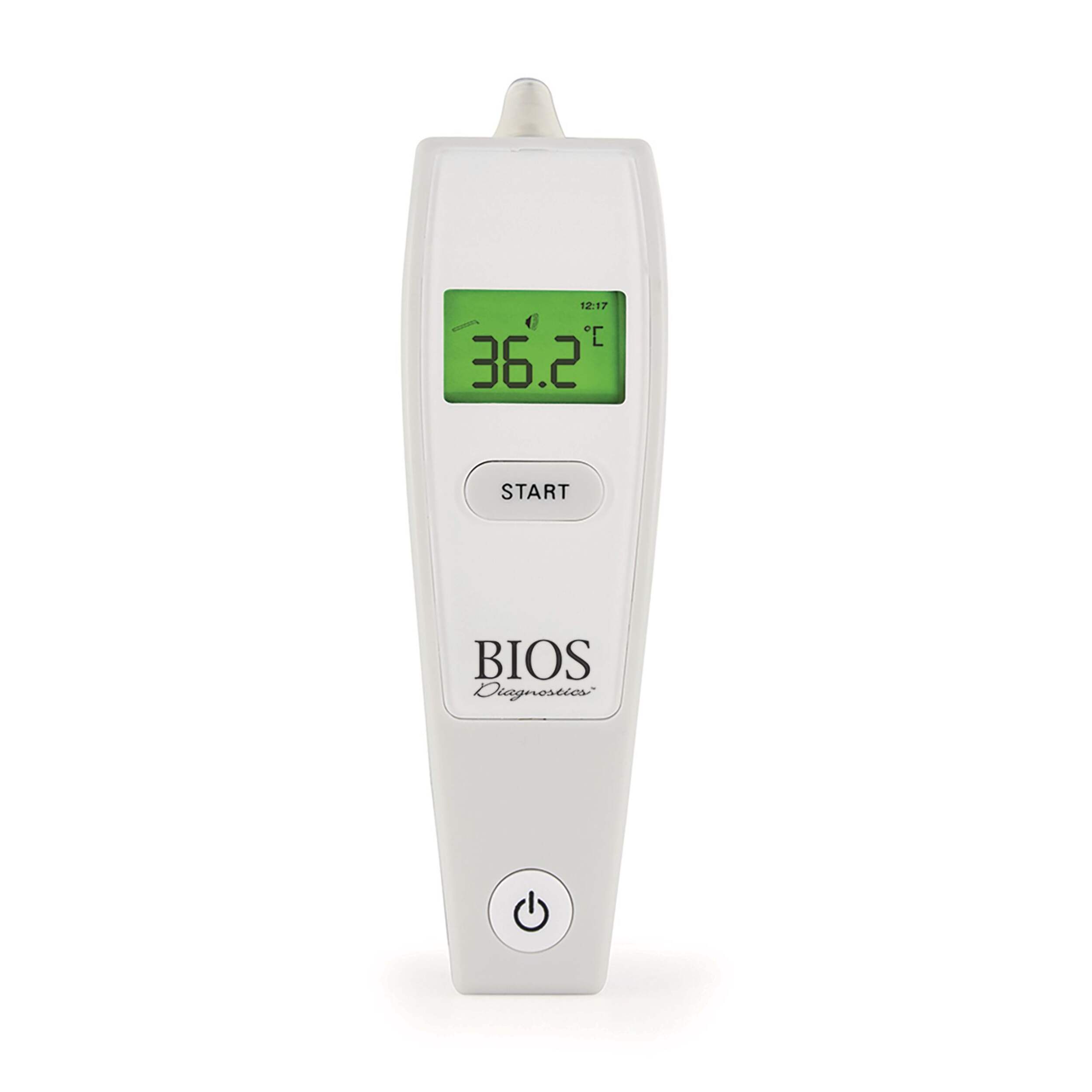 Bios Diagnostics Halo Digital Infrared Ear Thermometer, 1Second