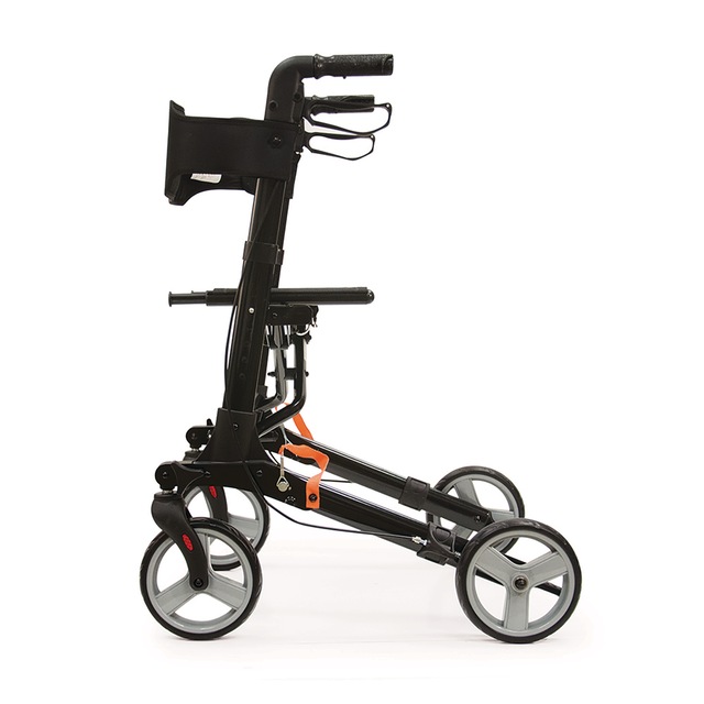 Bios Living Glider Plus 4Wheel Folding Rollator with Seat & Backrest
