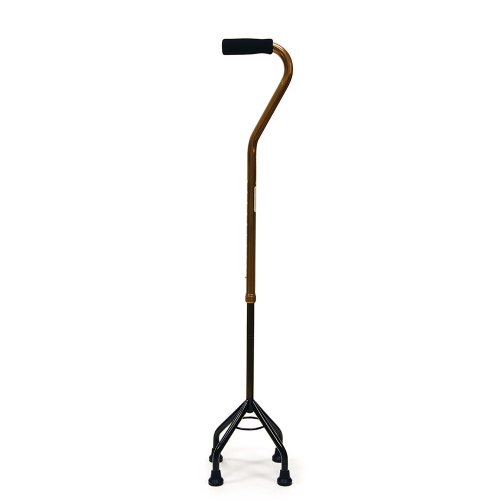 Bios Living Height Adjustable Lightweight Aluminum NonSlip Quad Cane