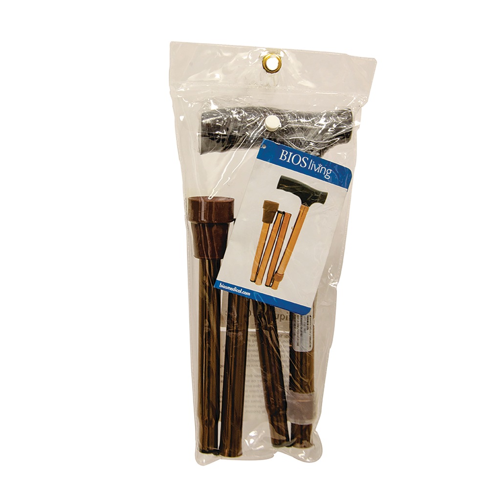 Bios Living Height Adjustable Lightweight Aluminum Folding Cane with