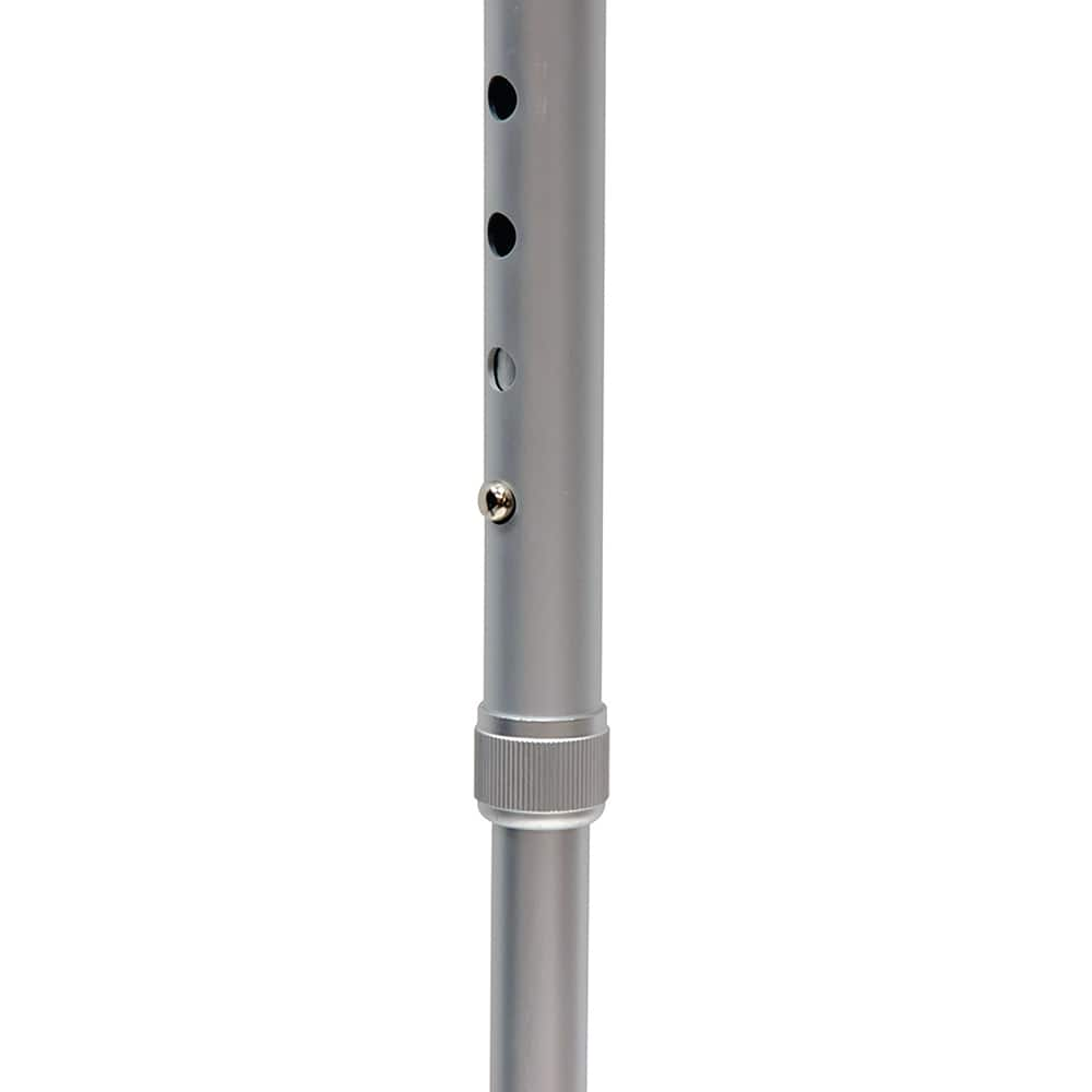 Bios Living Height Adjustable Lightweight Aluminum J-handle Cane With 