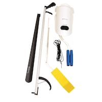 Bios Living Hip Kit with Reacher, Sock Aid, Bath Brush, Shoehorn & Elastic Shoelaces, 5-pc Composite_or_Mixed