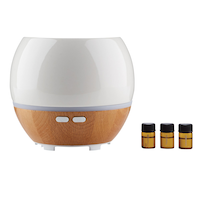 Ellia AWAKEN Diffuser, White Front_Flat