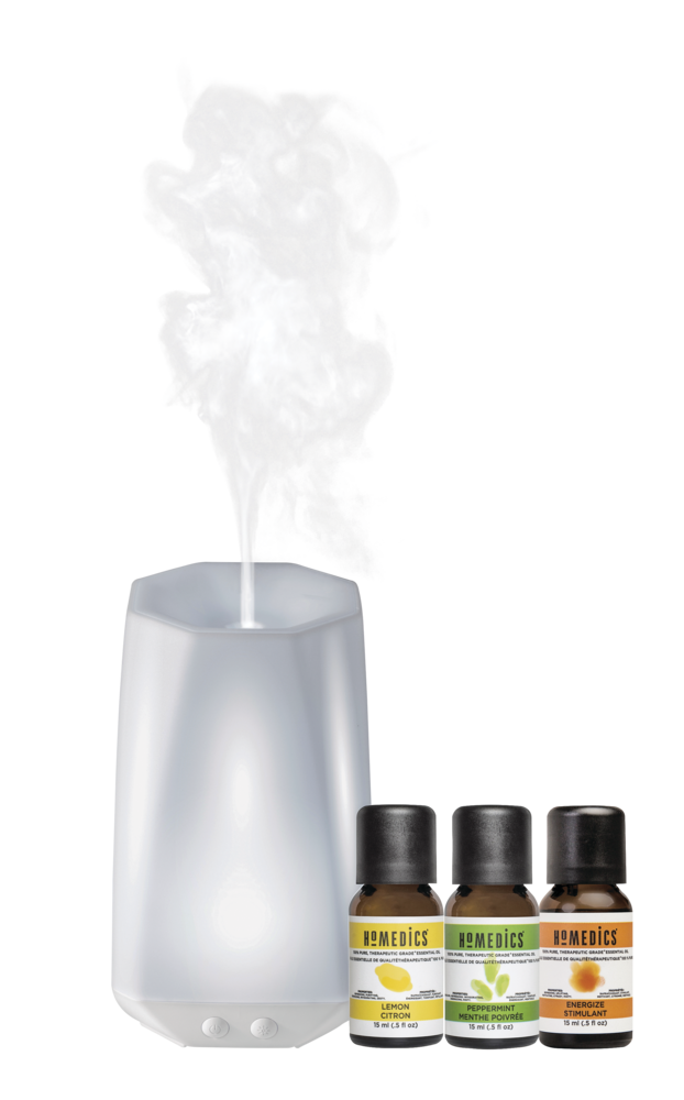 HoMedics Connect Ultrasonic Aromatherapy Diffuser Set with Essential