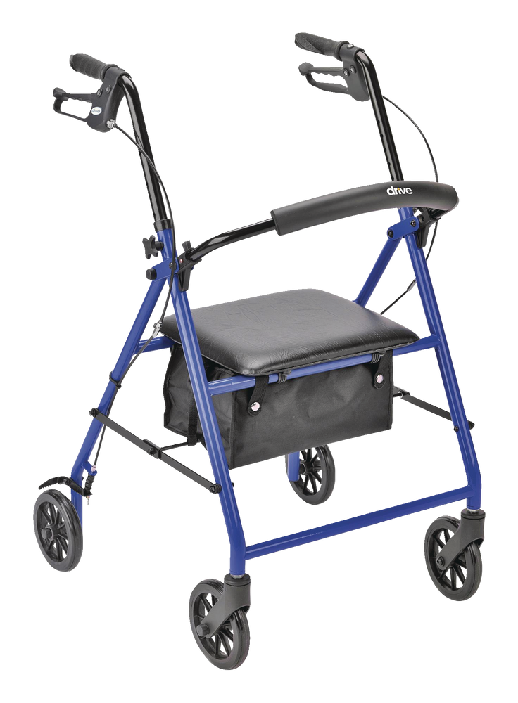 Drive Aluminum Rollator with Casters, 6in Canadian Tire