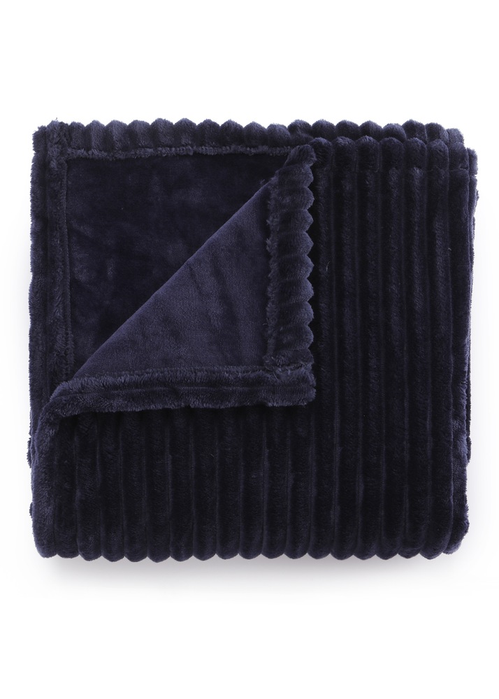 Sunbeam Textured Velvet Heated Throw, Orion Blue Canadian Tire