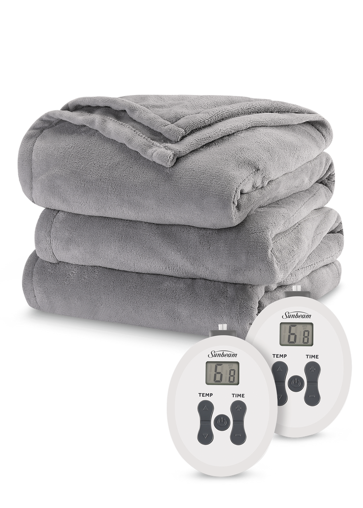 heated throw blanket clearance