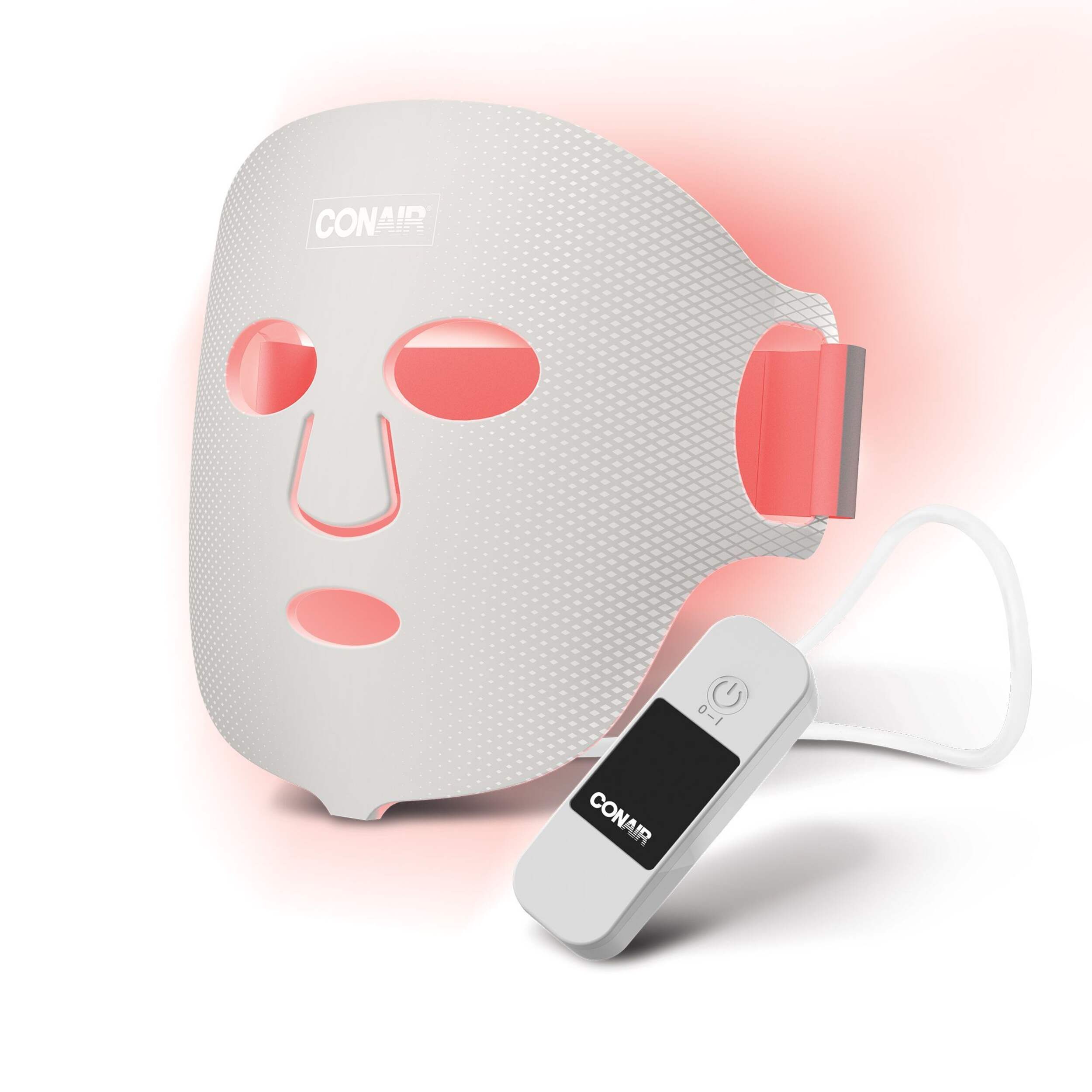 Conair True Glow LED Light Therapy Face Mask Front_Angled_Left