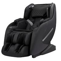 iComfort IC3860 Massage Chair, Black Front_Three_Fourths_Angled_Left