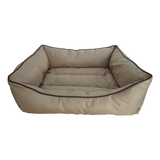 PAWS UP! Lit rectangulaire en microfibre pour animaux Front_Elevated