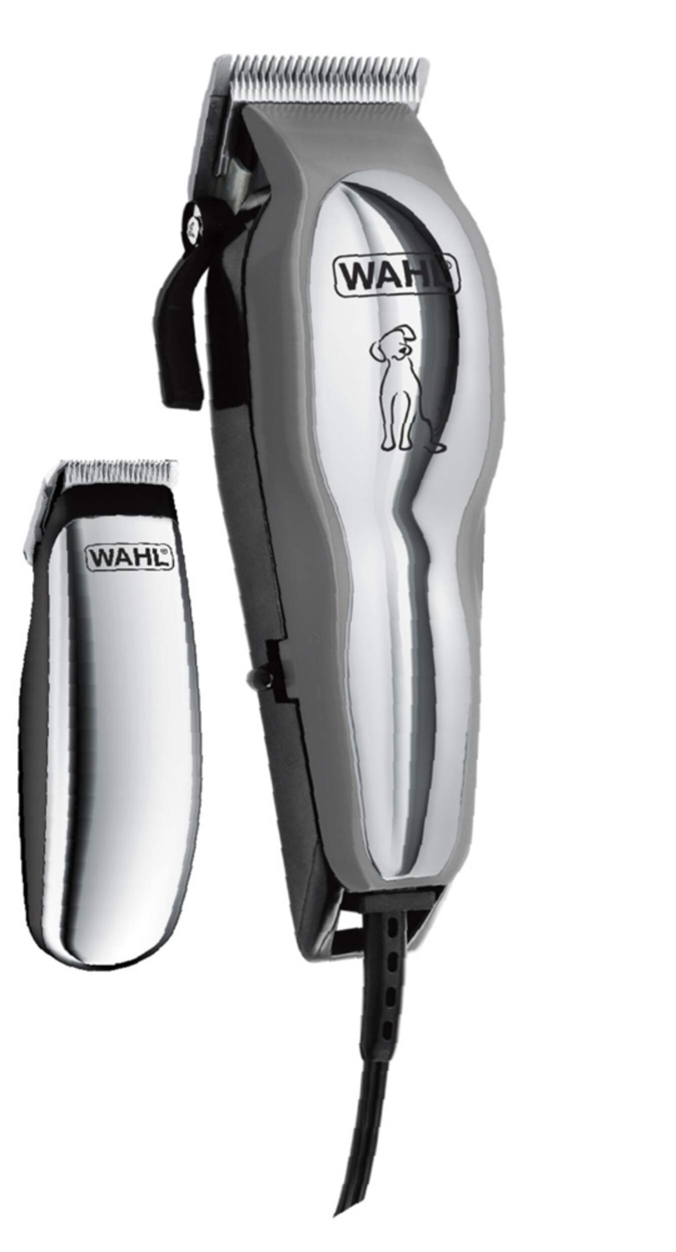 Wahl Chrome PRO Dog Clipper Kit, Includes Trimmer for Paws and Face