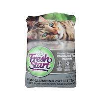 Litière non agglomérante Fresh Start, non parfumée, 18 kg Front_Flat