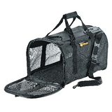 PAWS UP! Pet Taxi Carrier, Soft-Sided, 19-in x 11-in x 11-in Front_Angled_Left