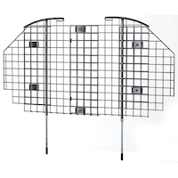 Midwest Universal Dog Wire Car Barrier, Adjustable Height and Width, Tool-free Assembly Front_Angled_Left