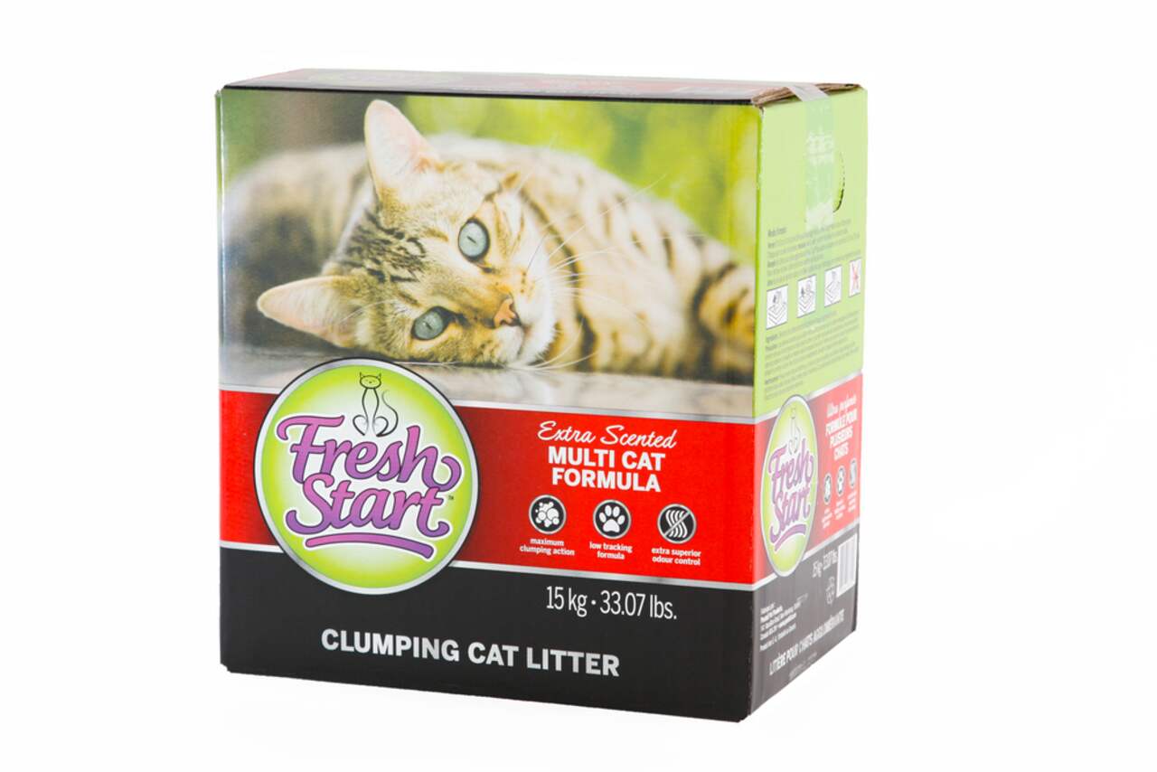 Fresh Start Multi-Cat Clumping Cat Litter, Scented, 15-kg