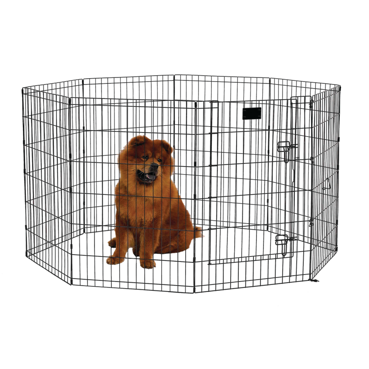 Midwest Dog Pen Fence Collapsible and Foldable Tool Free Assembly 36 in x 48 in