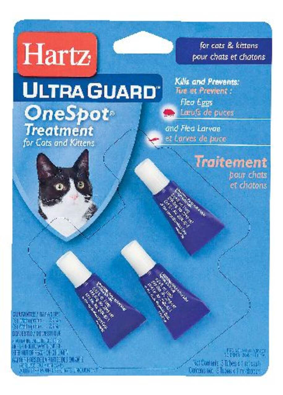 Vaporisateur brouilland Ultraguard anti-puces et anti-tiques pour chats,  428 ml de HARTZ