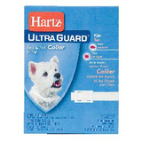 Collier contre les puces et les tiques Hartz Ultra Guard Plus pour chiens, blanc Front_Flat