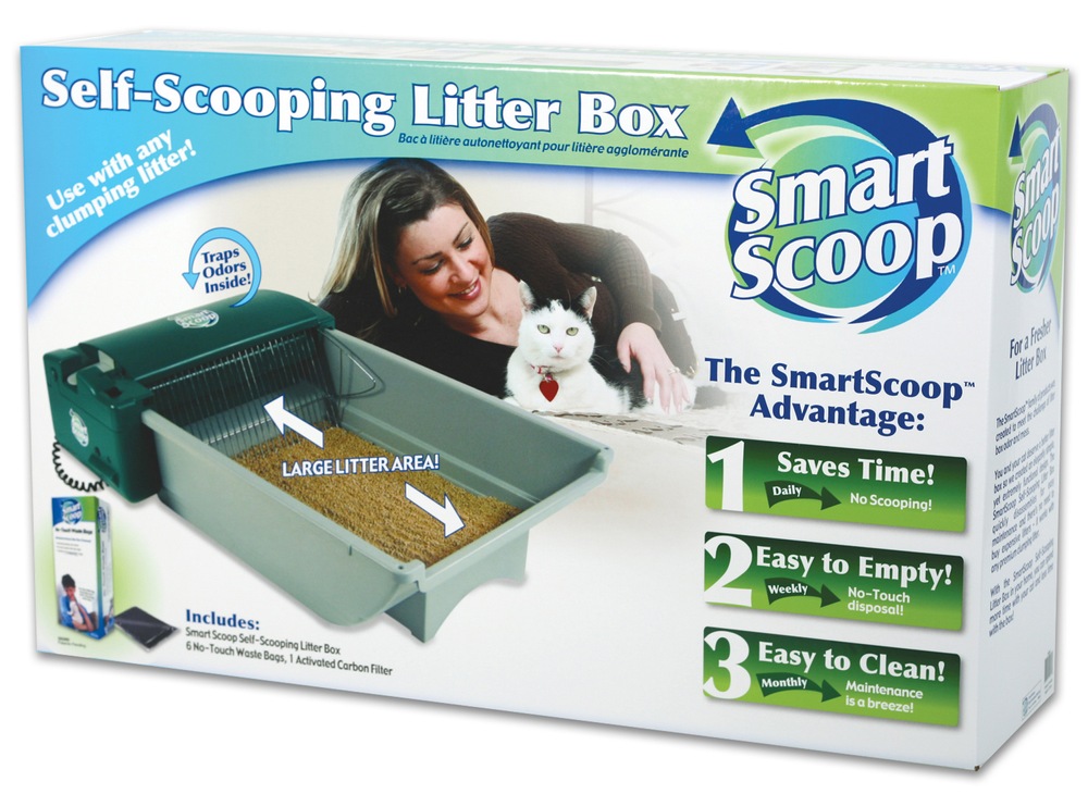 Smart Scoop Self Scooping Litter Box Canadian Tire