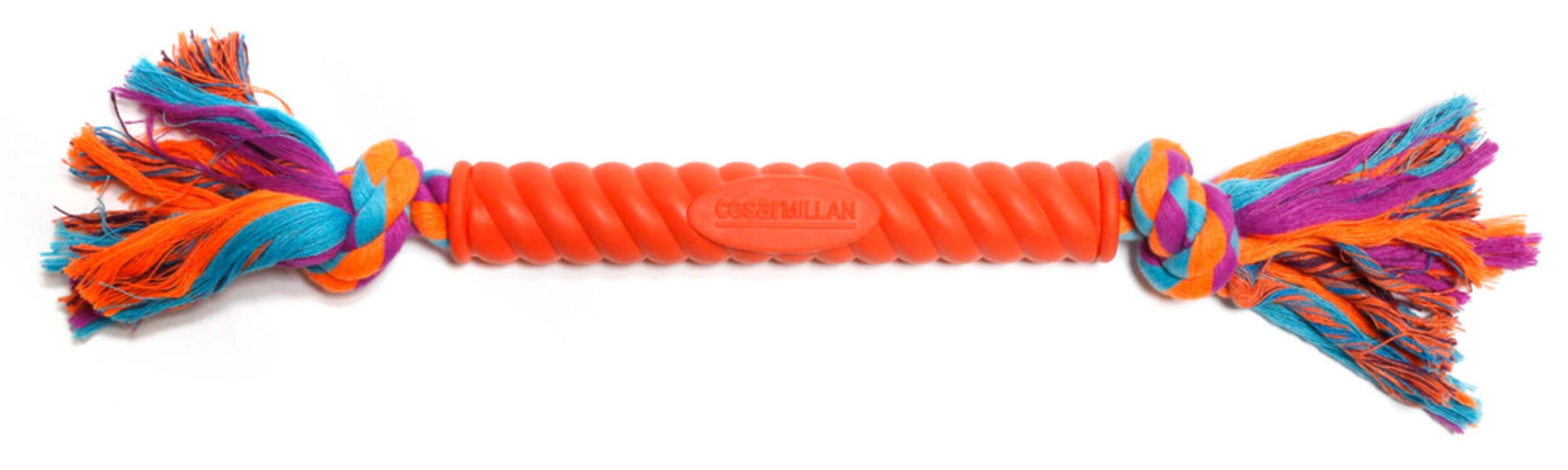 Jouet en corde Cesar Millan Rubba Front_Flat