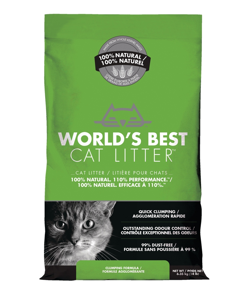 World's Best Natural Clumping Cat Litter Formula, 6.35kg Canadian Tire