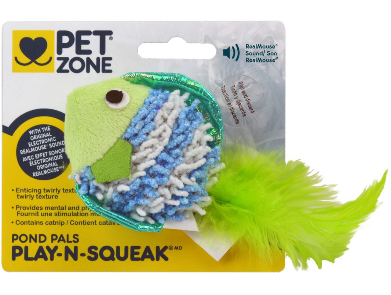 Jouet pour chats Pond Pals Play n Squeak Pet Zone