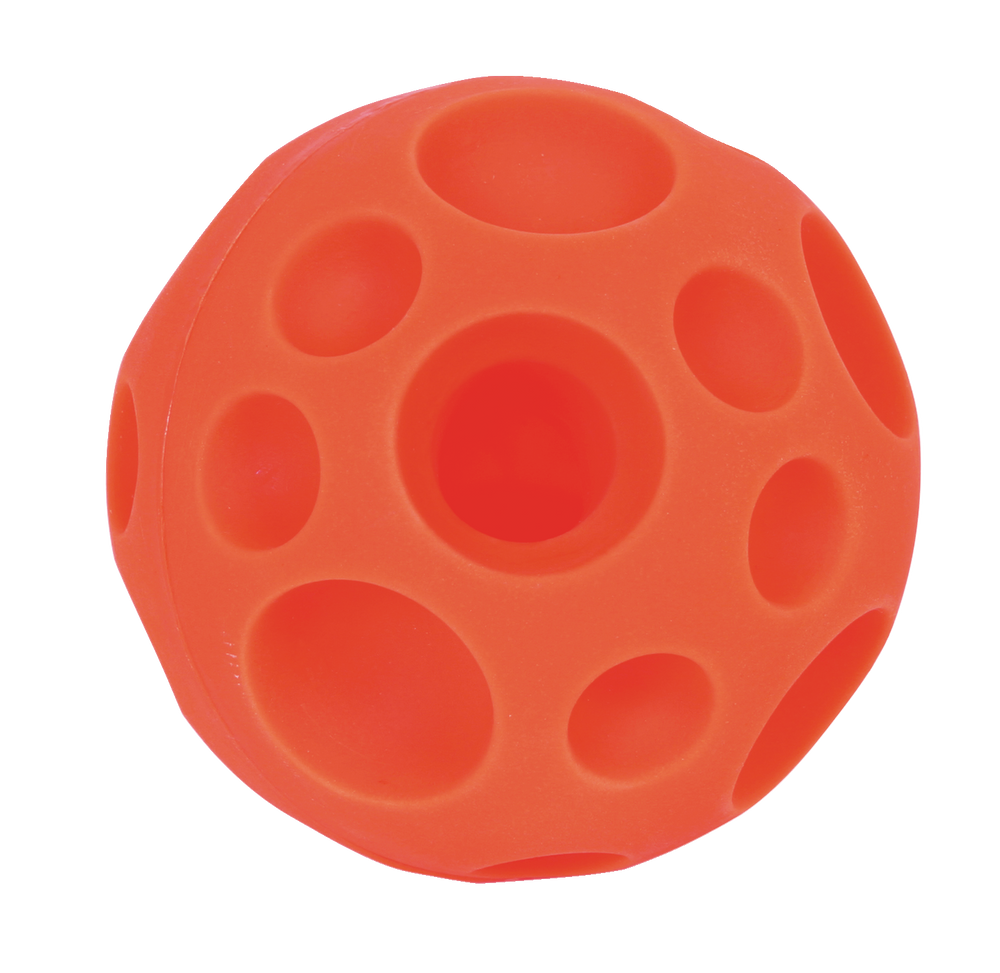 Omega Paw Tricky Treat Ball Dog Toy, Large, Orange Canadian Tire