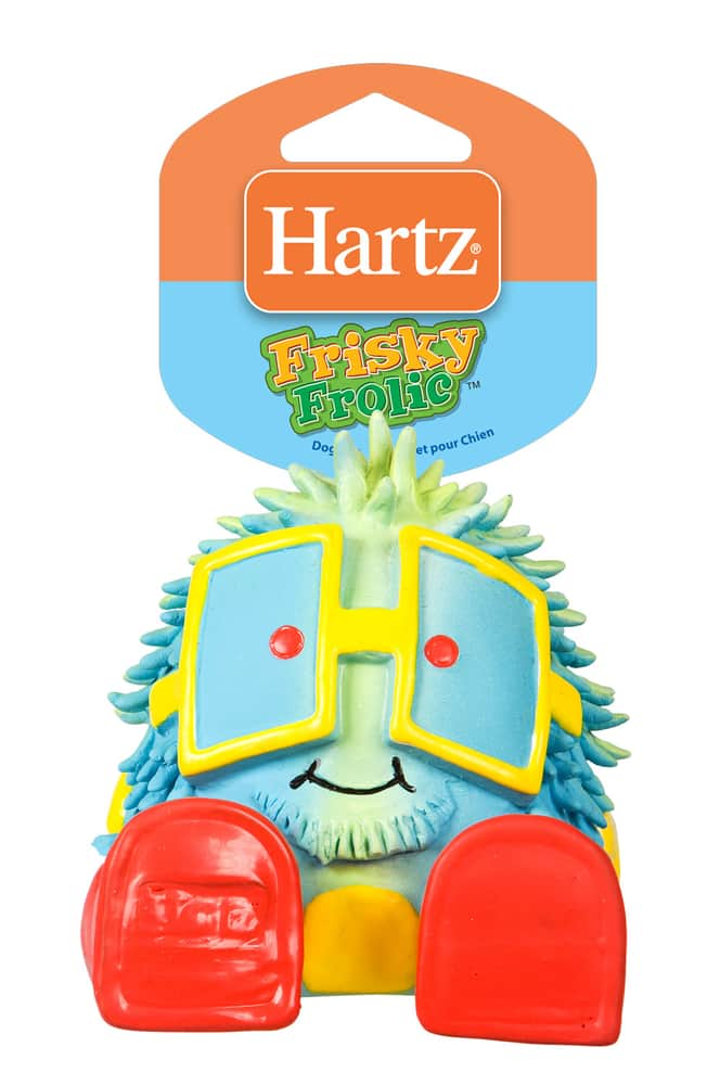 hartz frisky frolic dog toy