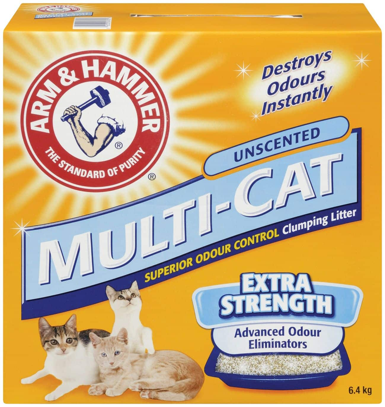 Arm and hammer unscented hot sale litter