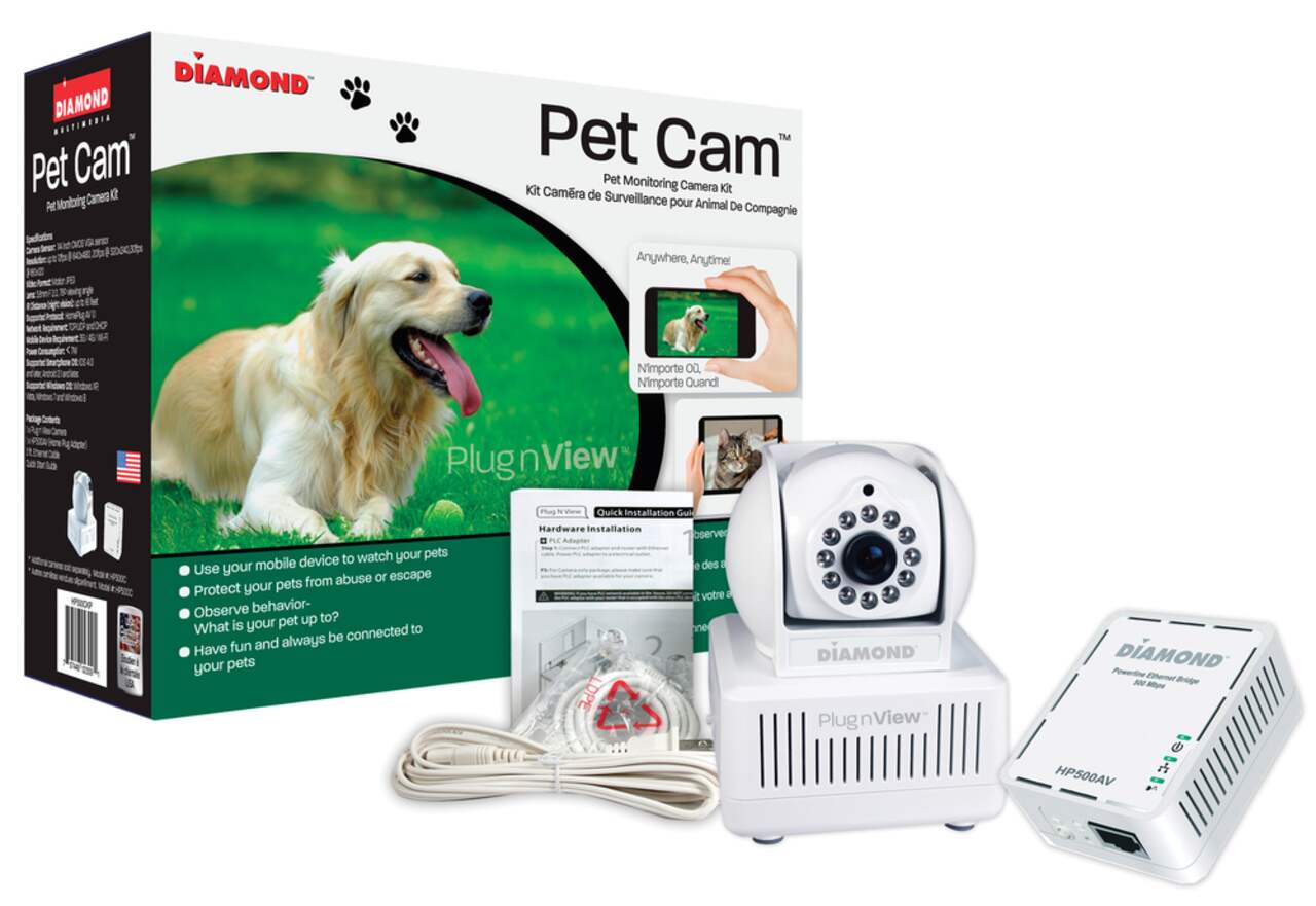 Caméra de surveillance d'animaux Pet Cam