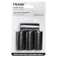 Frank Dog Waste Bags Refill Rolls, 60-pk Front_Flat
