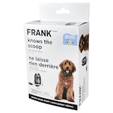Frank Dog Waste Bags, Vanilla Scent, 200-pk Front_Three_Fourths_Angled_Left
