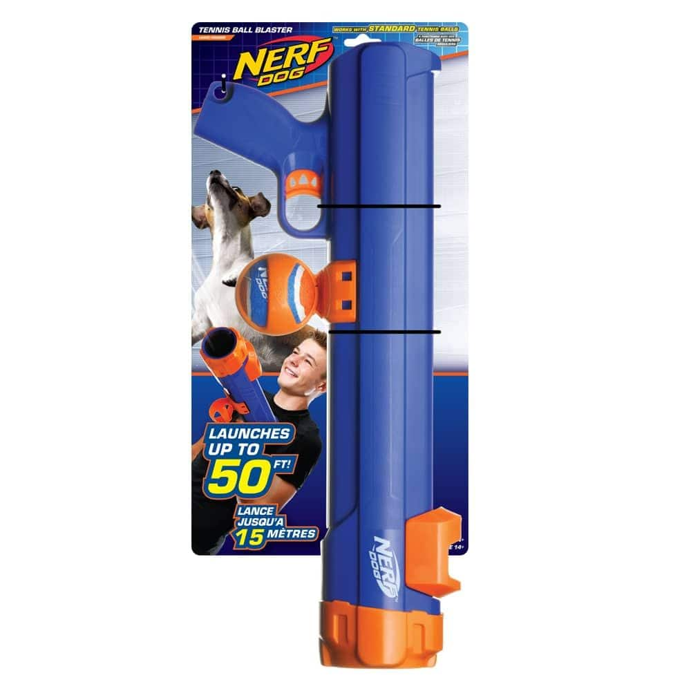 Nerf dog clearance tennis ball launcher