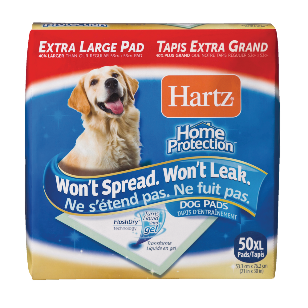 Hartz Home Protection™ Dog Training Pads, 21in x 30in, 50pk
