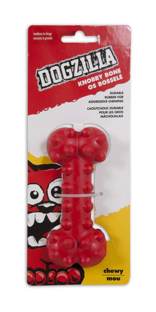 knobbly bone toy