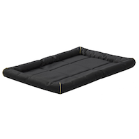 Midwest Homes Maxx Pet Ultra-Durable Crate Pet Mat, Washable, Black, 36-in Front_Three_Fourths_Angled_Left