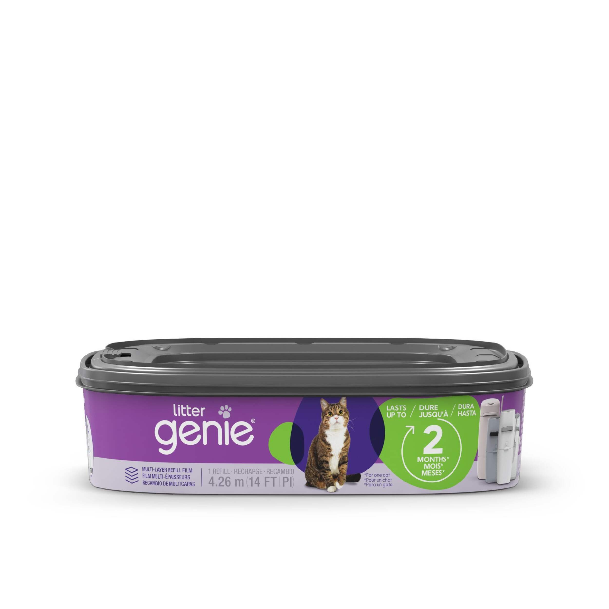 Litter Genie 14-in Standard Refill Front_Elevated