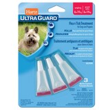 Hartz Ultra Guard Topical Flea and Tick Treatment For Dogs and Puppies, Assorted Sizes, 3-pk Front_Flat