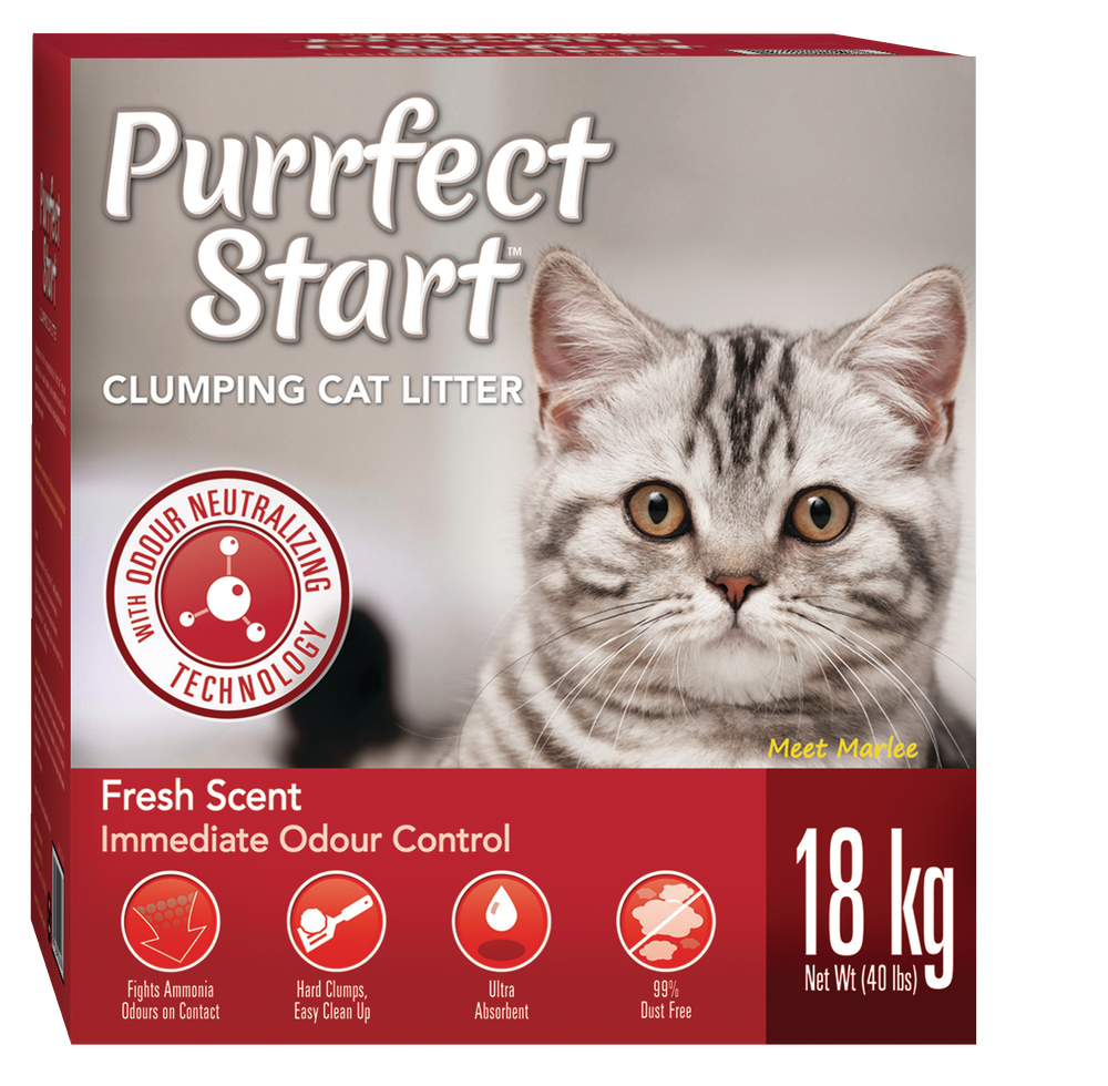Purrfect Start Clumping Cat Litter, Scented, 18-kg Canadian Tire
