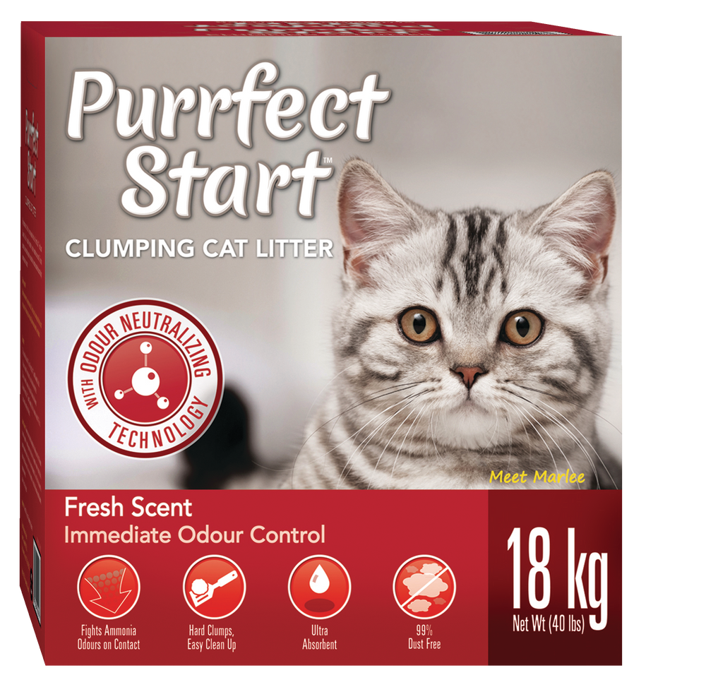 Purrfect Start Clumping Cat Litter, Scented, 18kg Canadian Tire