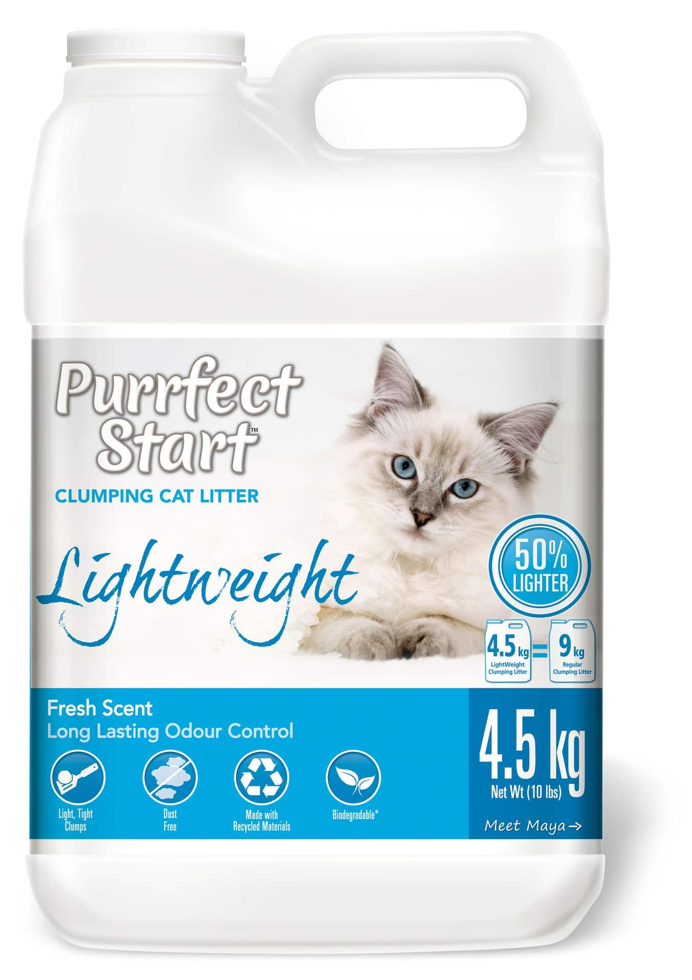 Litter purrfect 2025 lemongrass cat litter