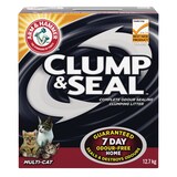 Arm & Hammer Clump & Seal Multi-Cat Clumping Cat Litter, Scented, 12kg Front_Elevated