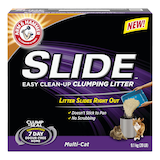 Arm & Hammer Clump & Seal Slide Multi-Cat Clumping Cat Litter, Scented, 9kg Front_Elevated