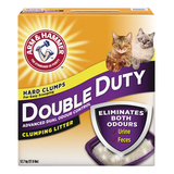 Arm & Hammer Double Duty Clumping Cat Litter, Advanced Dual Odour Control, 12.7-kg Front_Elevated