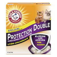 Litière pour chats agglomérante double protection Arm & Hammer, double contrôle avancé des odeurs, 12,7 kg Front_Elevated
