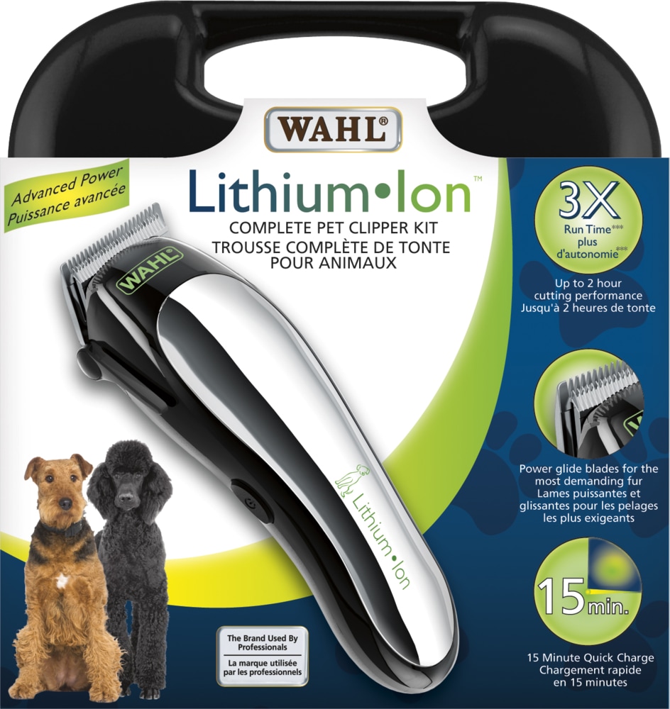 Wahl Lithium Ion Complete Pet Clipper Kit, SelfSharpening Blade Canadian Tire