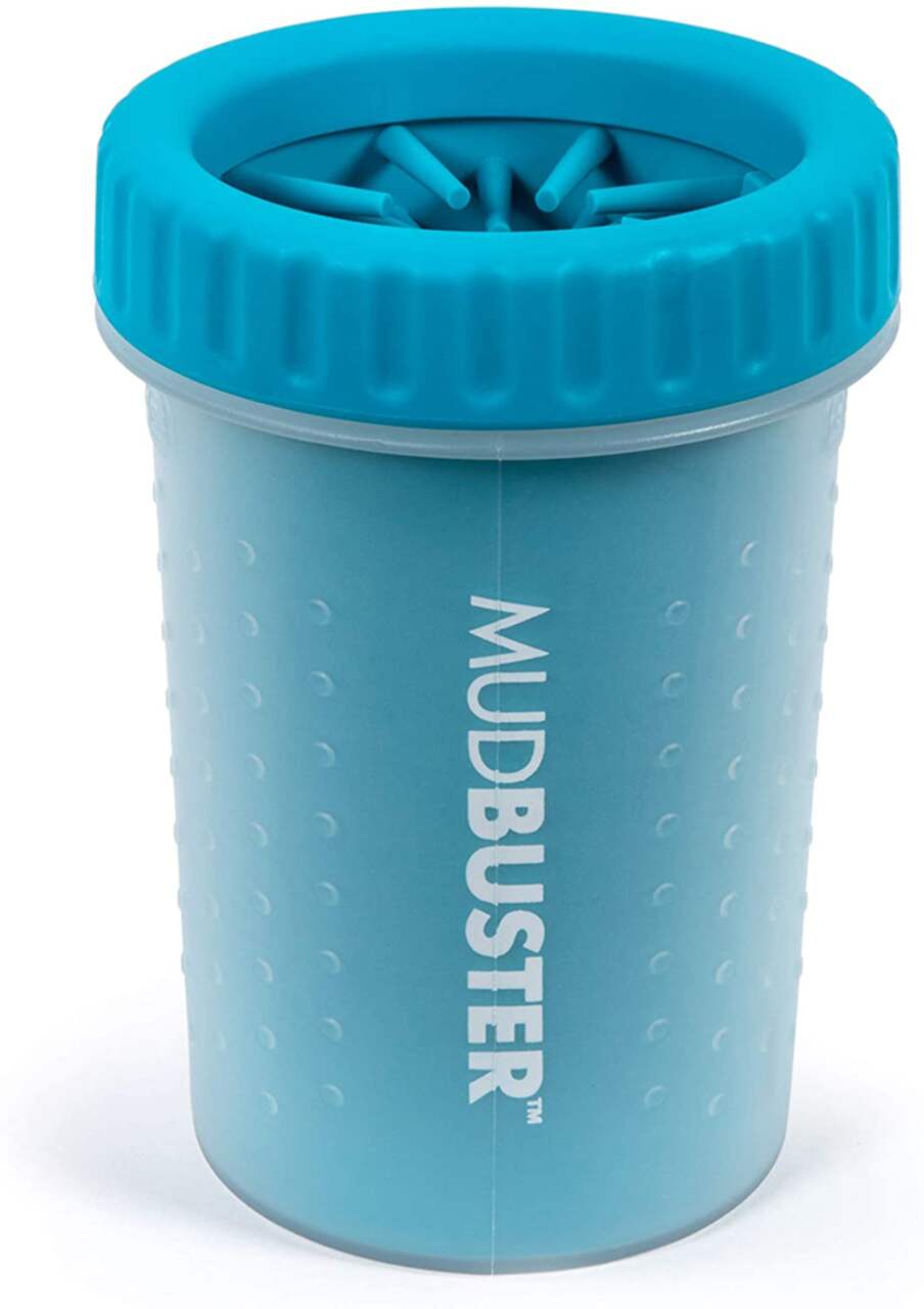 Dexas MudBuster Portable Dog Paw Cleaner with Silicone Bristles