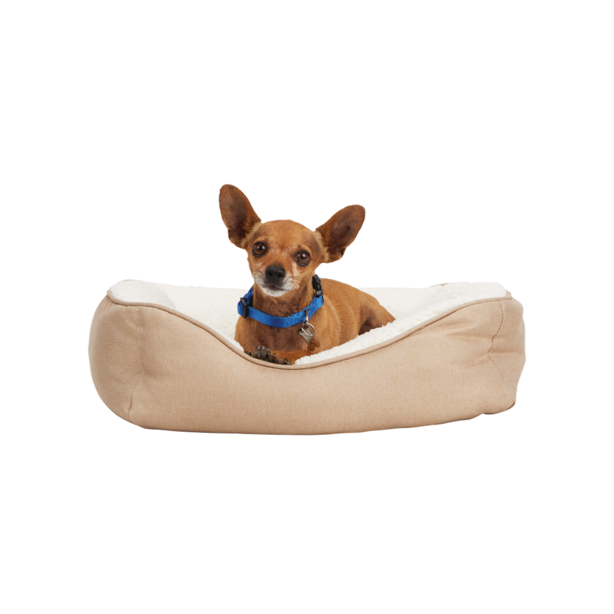Petco Nester Dog Bed, Washable, 20in x 17in, Khaki Canadian Tire