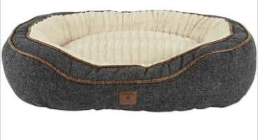 Petco Cuddler Memory Foam Dog Bed Washable 24 in x 18 in Grey Canadian Tire