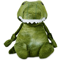Petco Squeak Plush Alligator Dog Toy, Small Front_Flat
